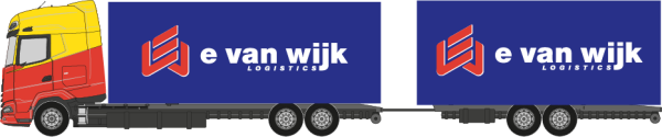 Tandem truck _ E van Wijk fleet